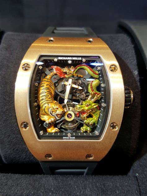 richard mille rm 51 01 tourbillon tiger and dragon price|richard mille tourbillon 51 01.